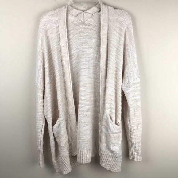cream slouchy cardigan